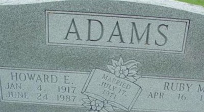 Ruby M. Adams on Sysoon