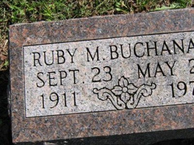 Ruby M. Buchanan on Sysoon