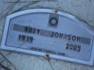 Ruby M. Johnson on Sysoon