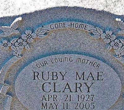 Ruby Mae Clary on Sysoon