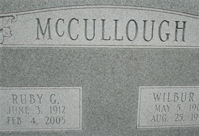 Ruby Mae Gregory McCullough on Sysoon