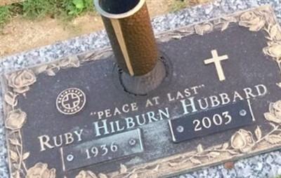 Ruby Mae Hilburn Hubbard on Sysoon