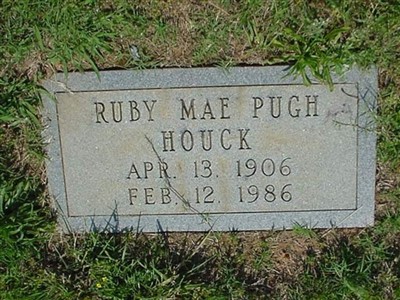 Ruby Mae Pugh Houck on Sysoon