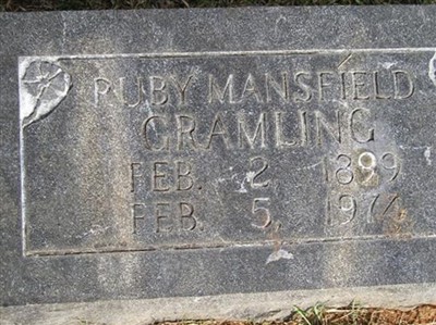 Ruby Mansfield Gramling on Sysoon