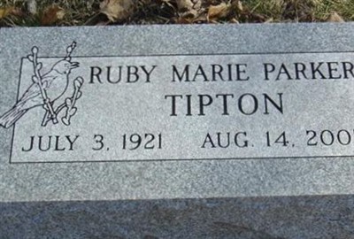 Ruby Marie Parker Tipton on Sysoon