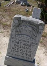 Ruby Mary Williams on Sysoon