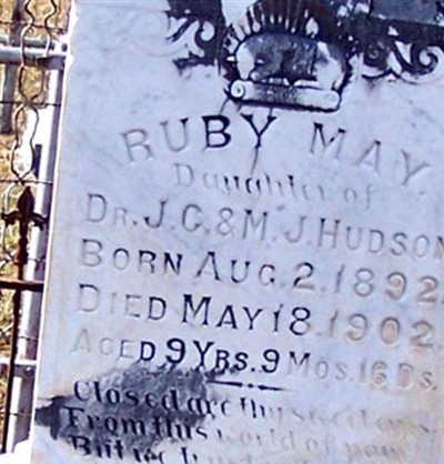 Ruby May HUDSON on Sysoon