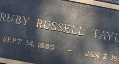 Ruby May Russell Taylor on Sysoon