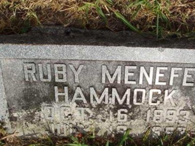 Ruby Menefee Hammock on Sysoon
