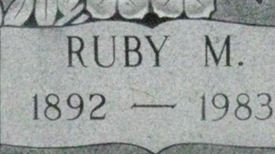 Ruby Miller Thompson on Sysoon