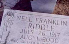 Ruby Nell Franklin Riddle on Sysoon