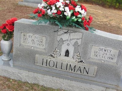 Ruby Nell Pritchett Holliman on Sysoon