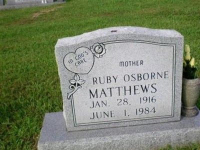 Ruby Osborne Matthews on Sysoon