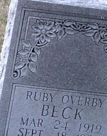 Ruby Overby Beck on Sysoon