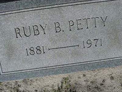 Ruby P. Petty on Sysoon