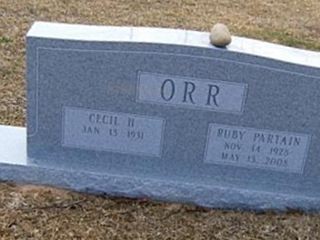 Ruby Partain Orr on Sysoon