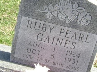 Ruby Pearl Gaines on Sysoon