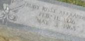 Ruby Rust Alexander on Sysoon