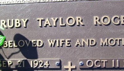 Ruby Taylor Rogers on Sysoon