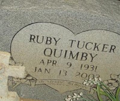 Ruby Tucker Quimby on Sysoon