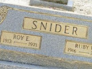 Ruby U Snider on Sysoon