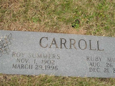 Ruby Violet Miller Carroll on Sysoon