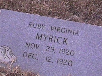Ruby Virginia Myrick on Sysoon