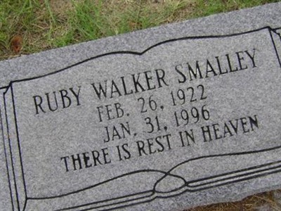Ruby Walker Smalley on Sysoon