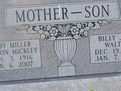 Ruby "Walton" Miller Mickley on Sysoon