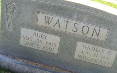 Ruby Watson on Sysoon