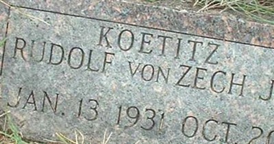 Rudolf VonZech Koetitz, Jr on Sysoon