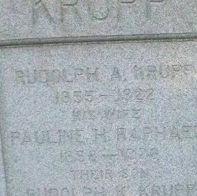 Rudolph A Krupp on Sysoon