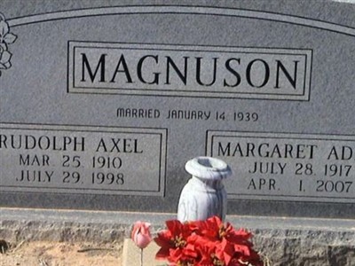 Rudolph Axel Magnuson on Sysoon
