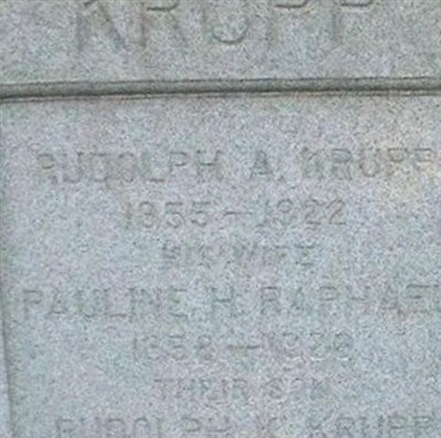 Rudolph K Krupp on Sysoon