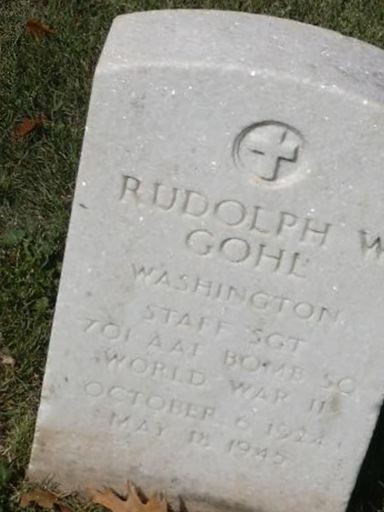 Rudolph W Gohl on Sysoon