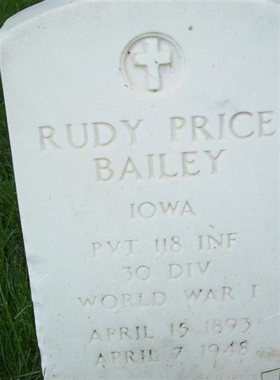 Rudy Price Bailey on Sysoon