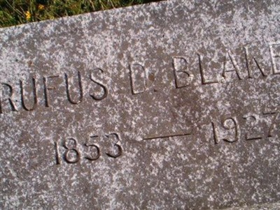 Rufus Daniel Blakely on Sysoon