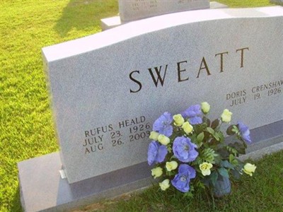 Rufus Heald Sweatt on Sysoon