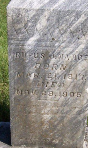 Rufus J Nance on Sysoon