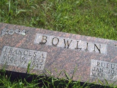 Rufus Marion Bowlin on Sysoon