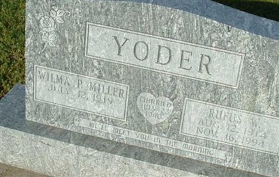 Rufus W. Yoder on Sysoon