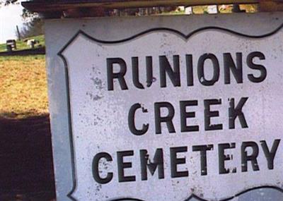 Runion Creek Cemetery on Sysoon