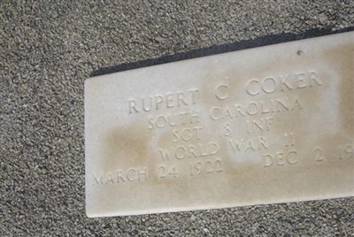 Rupert C Coker on Sysoon