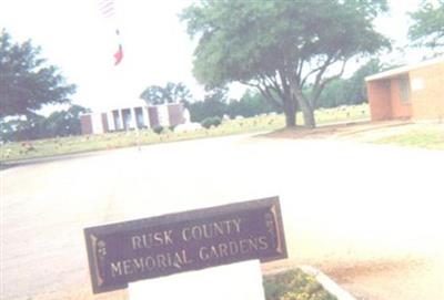 Rusk County Memorial Gardens on Sysoon