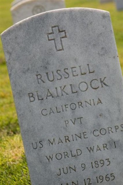 Russell Blaiklock on Sysoon