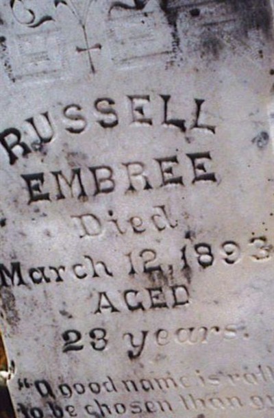 Russell Embree on Sysoon