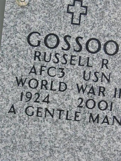 Russell R Gossoo on Sysoon