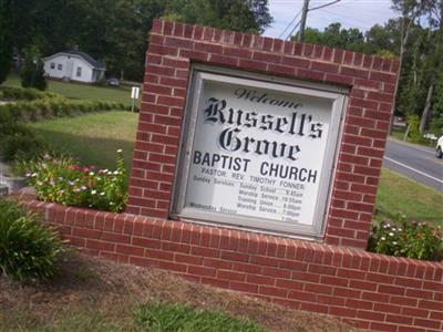 Russells Grove Baptist Church Cemetery on Sysoon