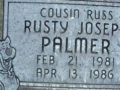 Rusty Palmer on Sysoon