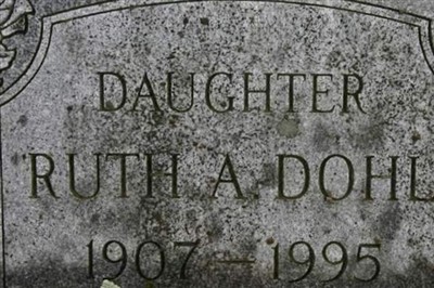 Ruth A. Dohl on Sysoon